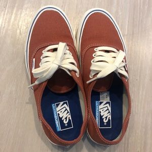 Vans Authentic SF shoes in orange